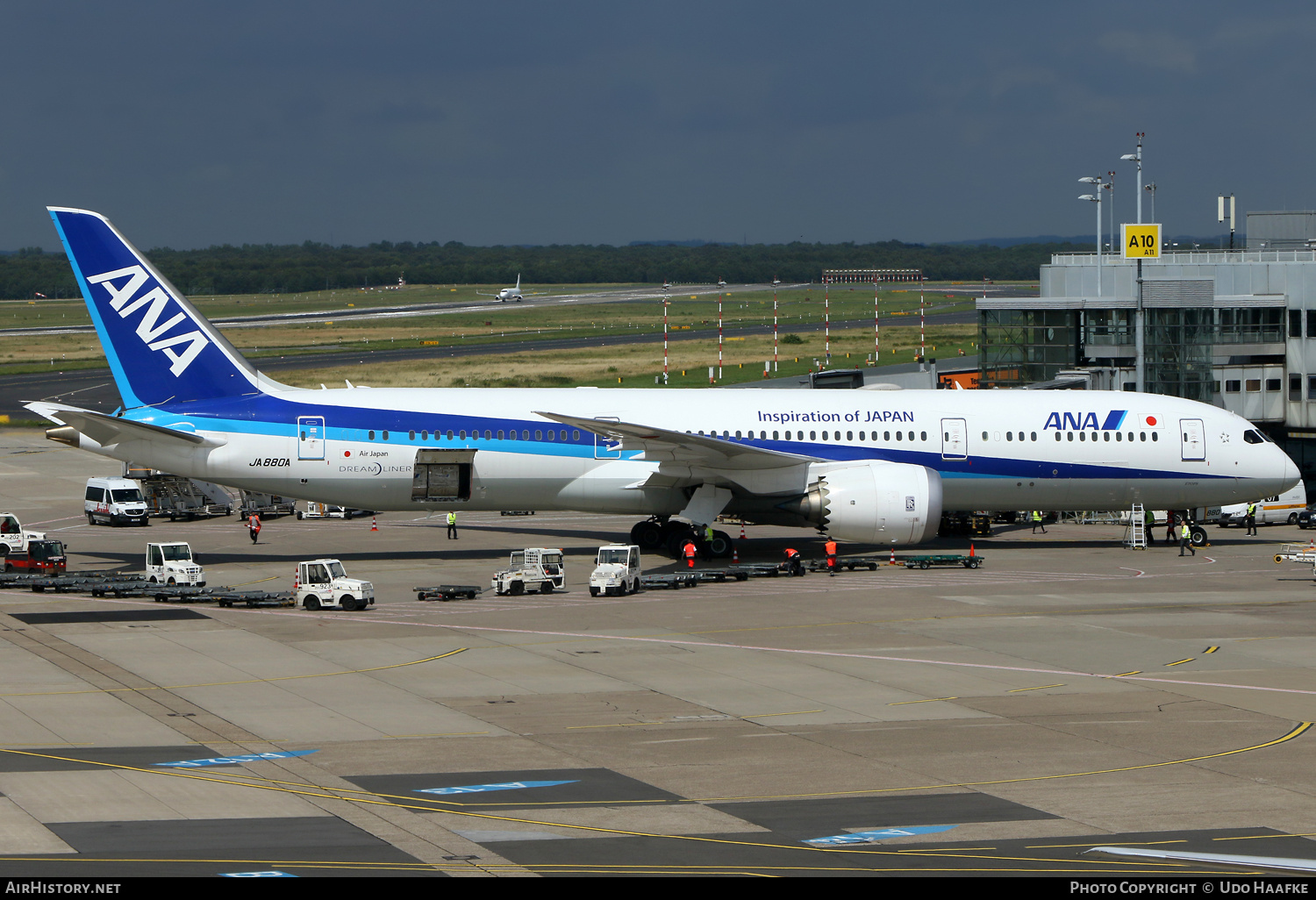 Aircraft Photo of JA880A | Boeing 787-9 Dreamliner | All Nippon Airways - ANA | AirHistory.net #693015
