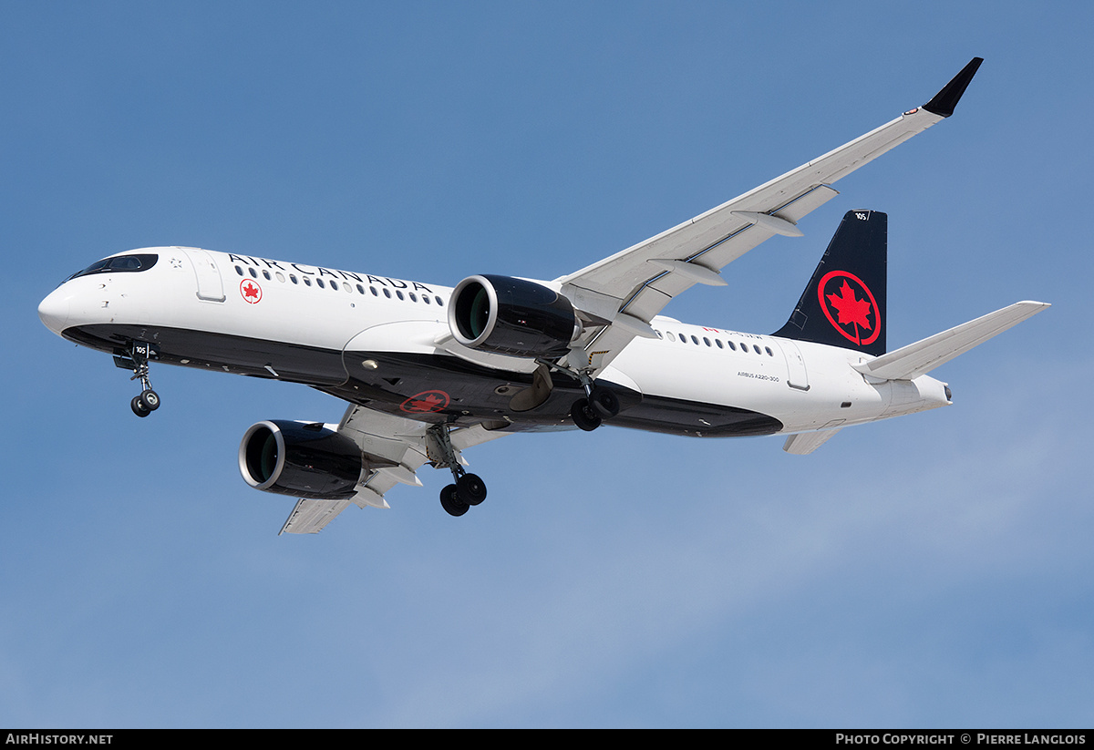 Aircraft Photo of C-GJXW | Airbus A220-371 (BD-500-1A11) | Air Canada | AirHistory.net #693021