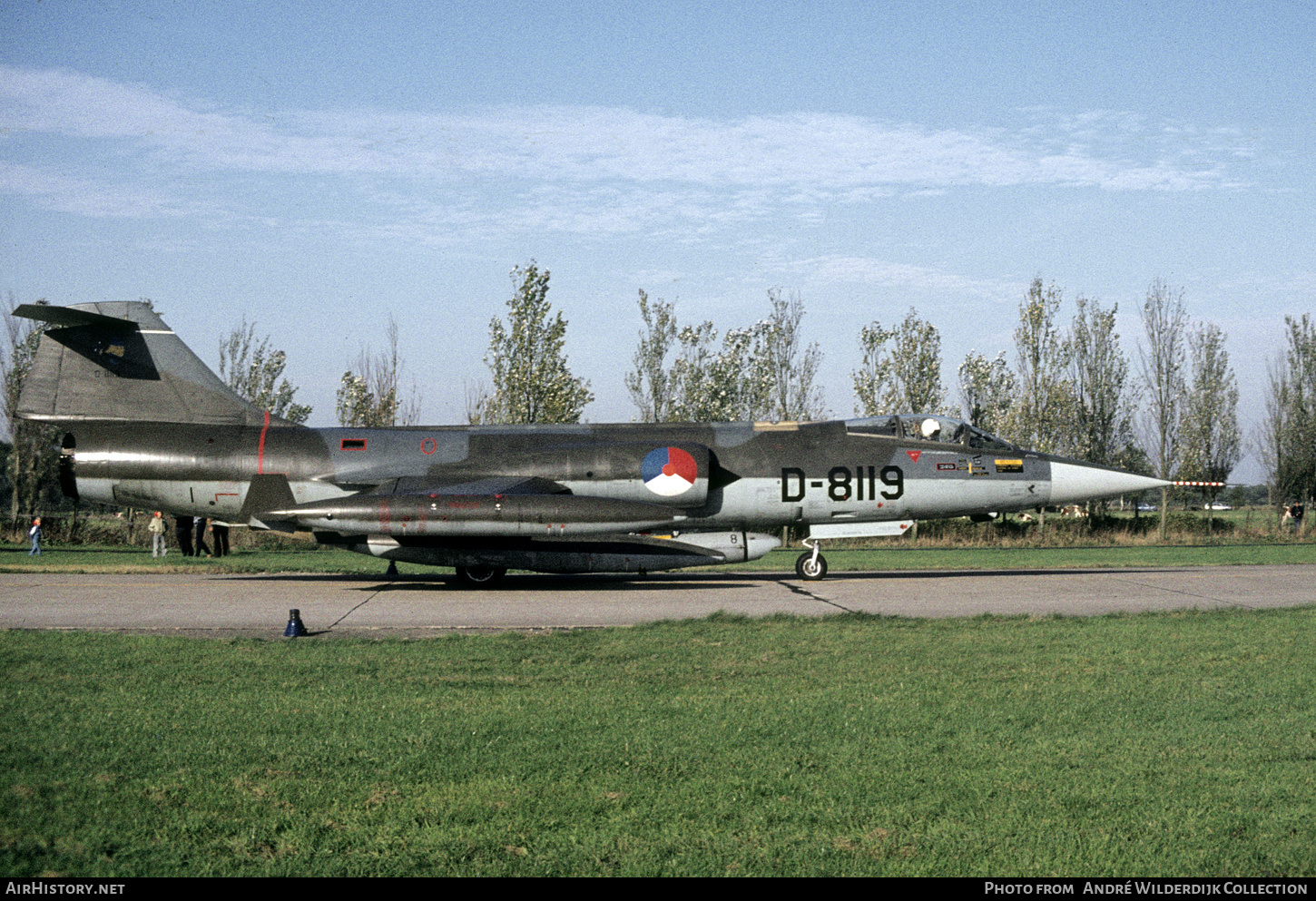 Aircraft Photo of D-8119 | Lockheed RF-104G Starfighter | Netherlands - Air Force | AirHistory.net #693023