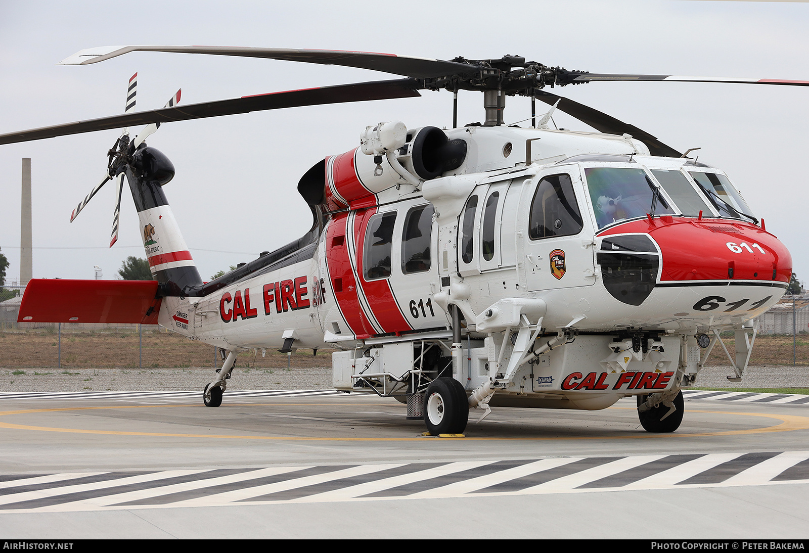 Aircraft Photo of N483DF | Sikorsky S-70i International Black Hawk | Cal Fire - California Department of Forestry & Fire Protection | AirHistory.net #693037