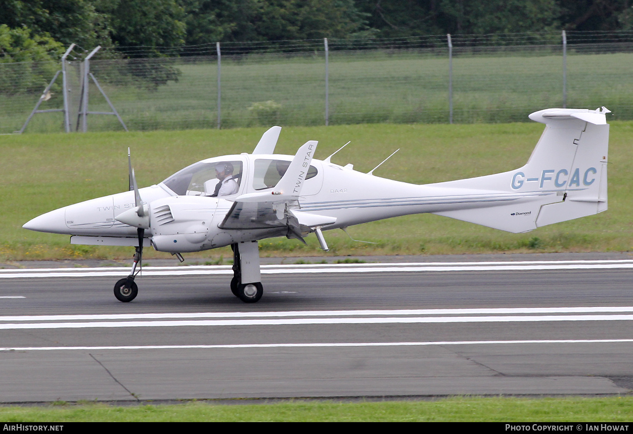 Aircraft Photo of G-FCAC | Diamond DA42 Twin Star | AirHistory.net #693039