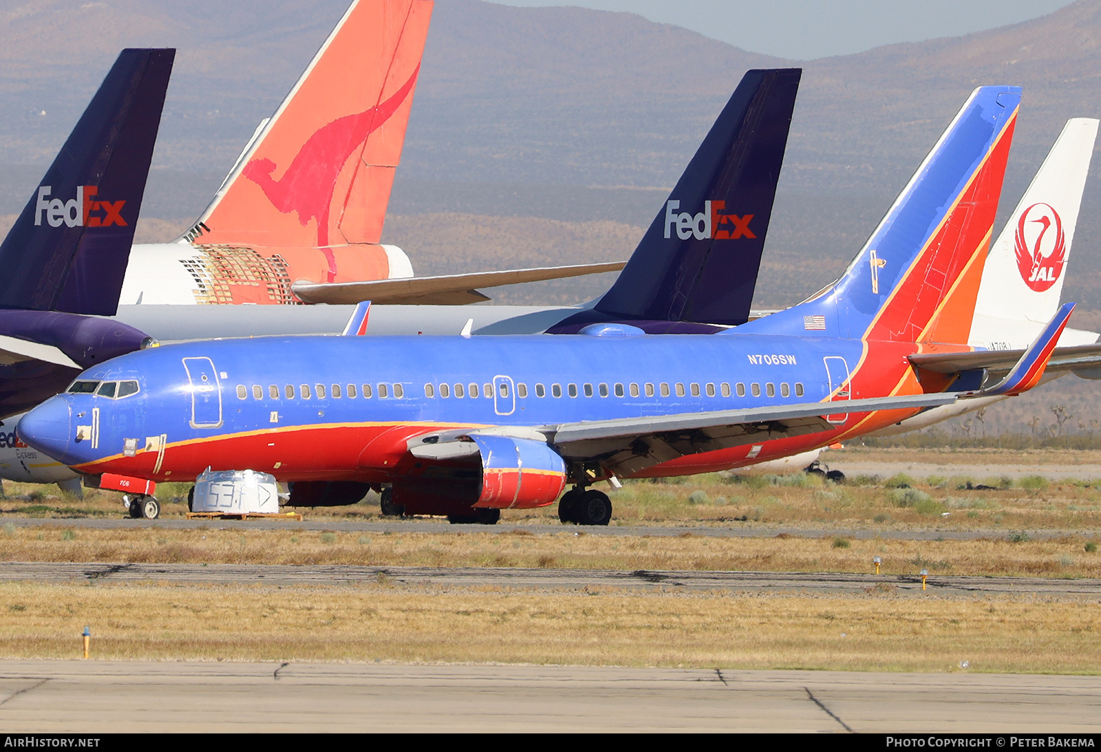 Aircraft Photo of N706SW | Boeing 737-7H4 | Southwest Airlines | AirHistory.net #693059