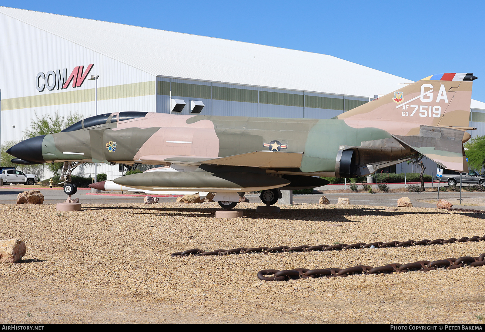 Aircraft Photo of 63-7519 / AF63-519 | McDonnell F-4C Phantom II | USA - Air Force | AirHistory.net #693061