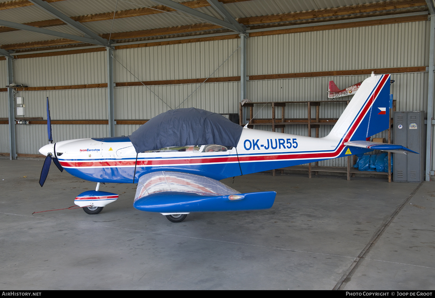 Aircraft Photo of OK-JUR 55 | Evektor-Aerotechnik EV-97 Eurostar | AirHistory.net #693079
