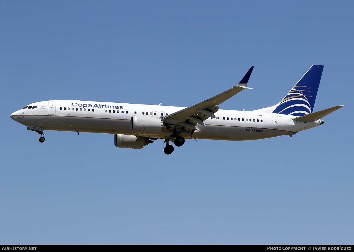 Aircraft Photo of HP-9923CMP | Boeing 737-9 Max 9 | Copa Airlines | AirHistory.net #693081