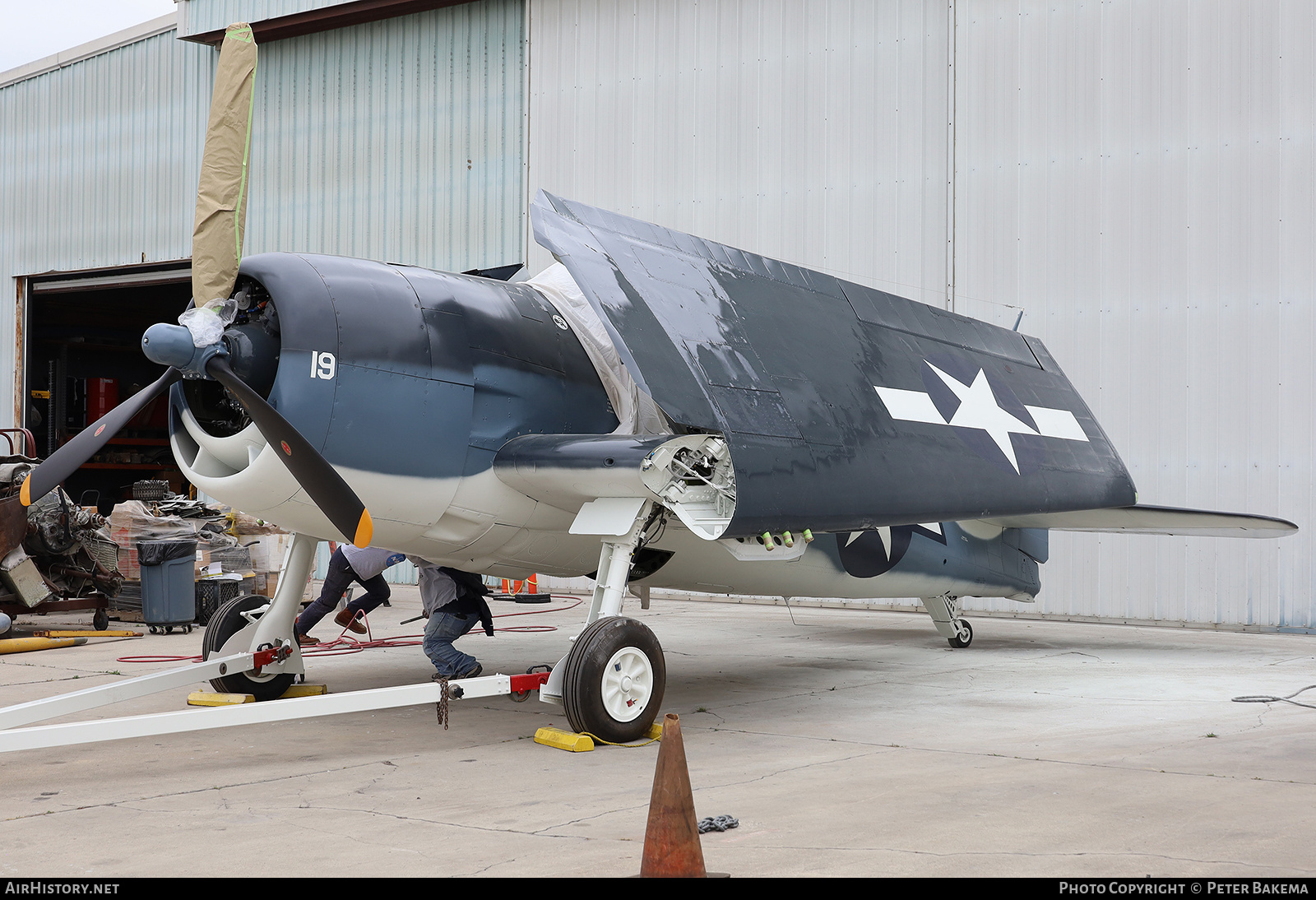Aircraft Photo of No Reg | Grumman F6F-5K Hellcat | USA - Navy | AirHistory.net #693090