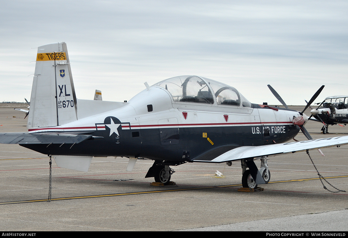Aircraft Photo of 02-3670 / AF02-670 | Raytheon T-6A Texan II | USA - Air Force | AirHistory.net #693091