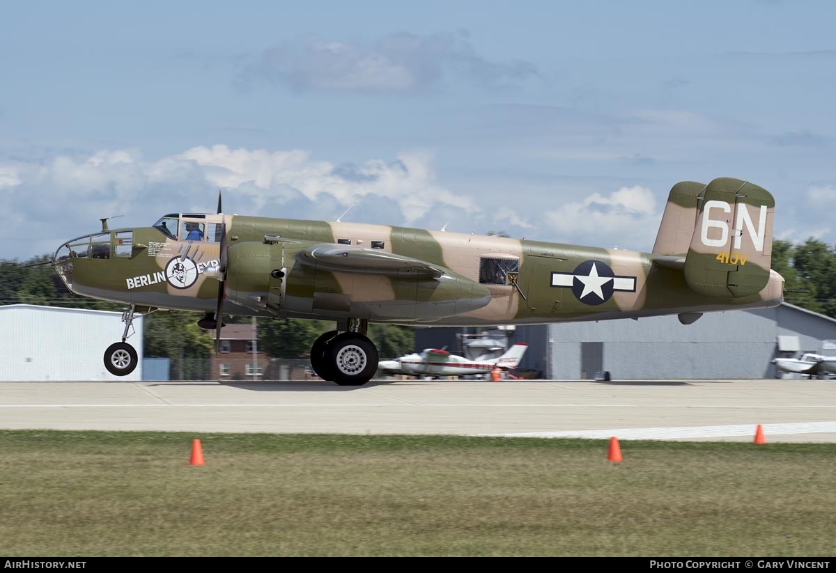 Aircraft Photo of N10V | North American B-25H Mitchell | USA - Air Force | AirHistory.net #693133