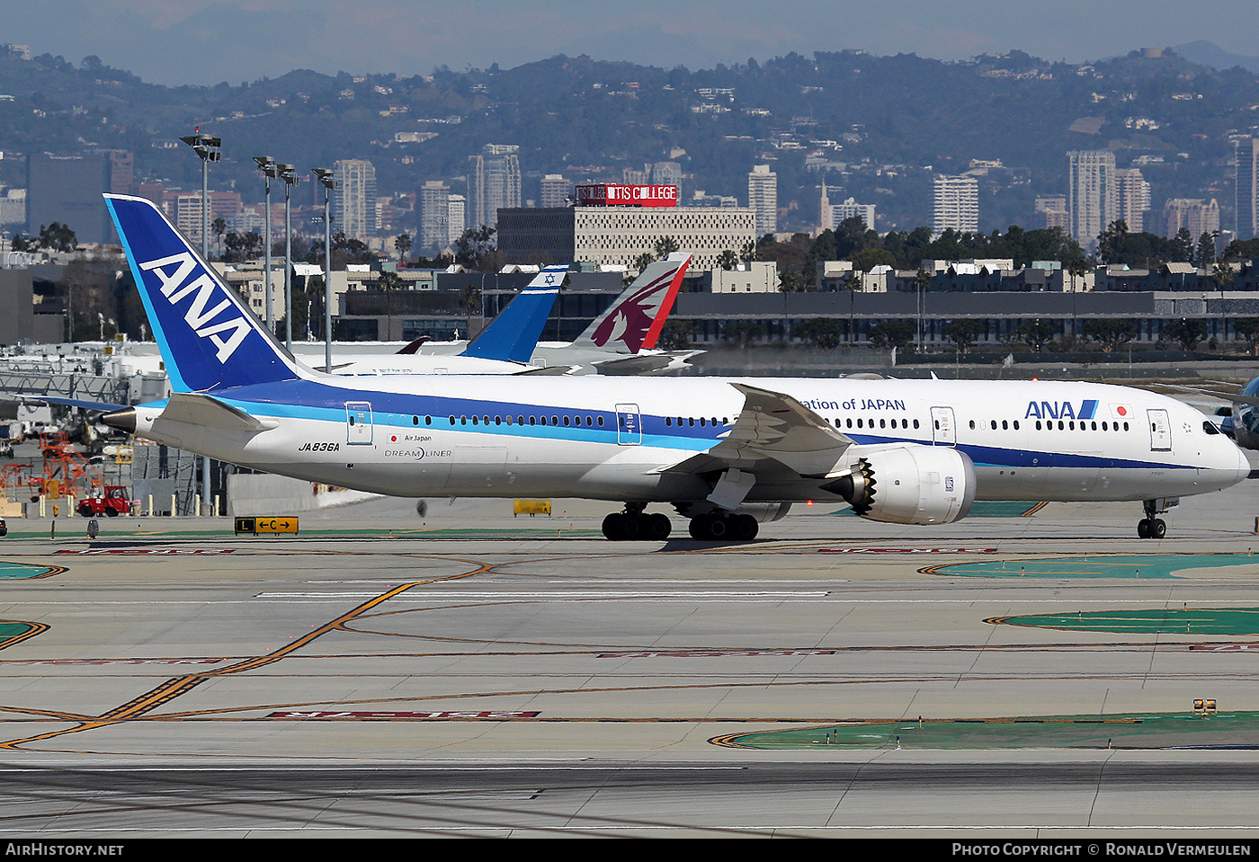 Aircraft Photo of JA836A | Boeing 787-9 Dreamliner | All Nippon Airways - ANA | AirHistory.net #693134