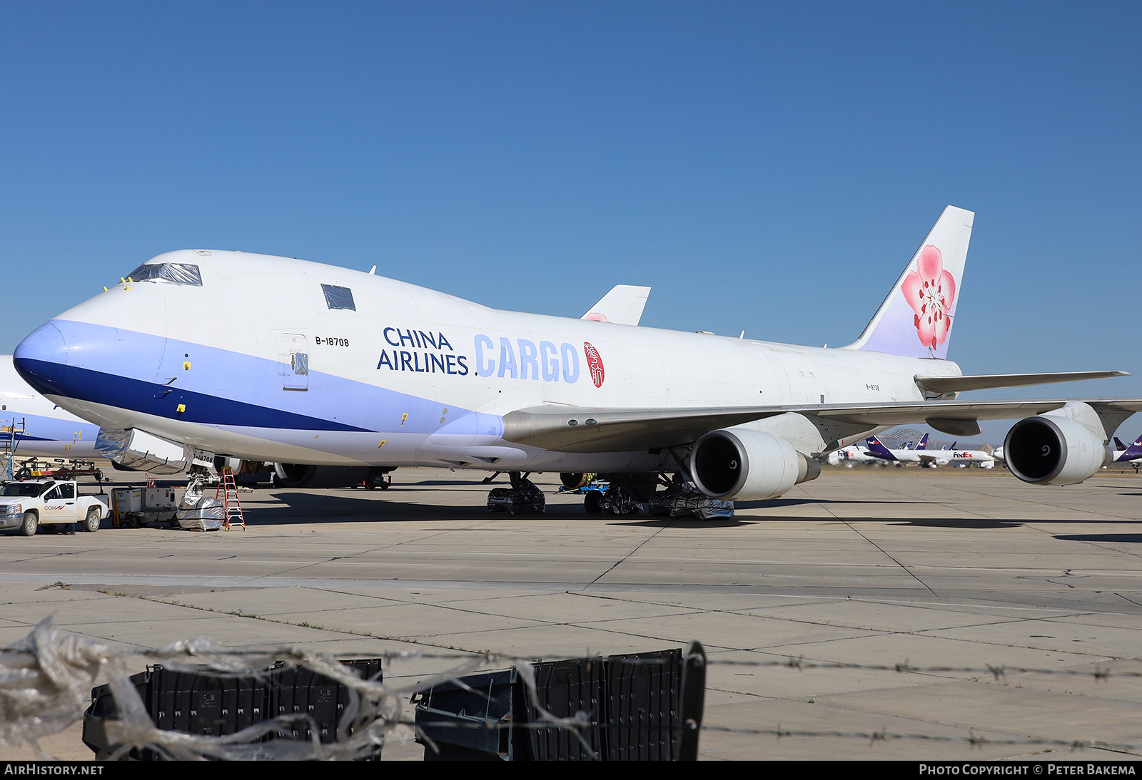 Aircraft Photo of B-18708 | Boeing 747-409F/SCD | China Airlines Cargo | AirHistory.net #693148