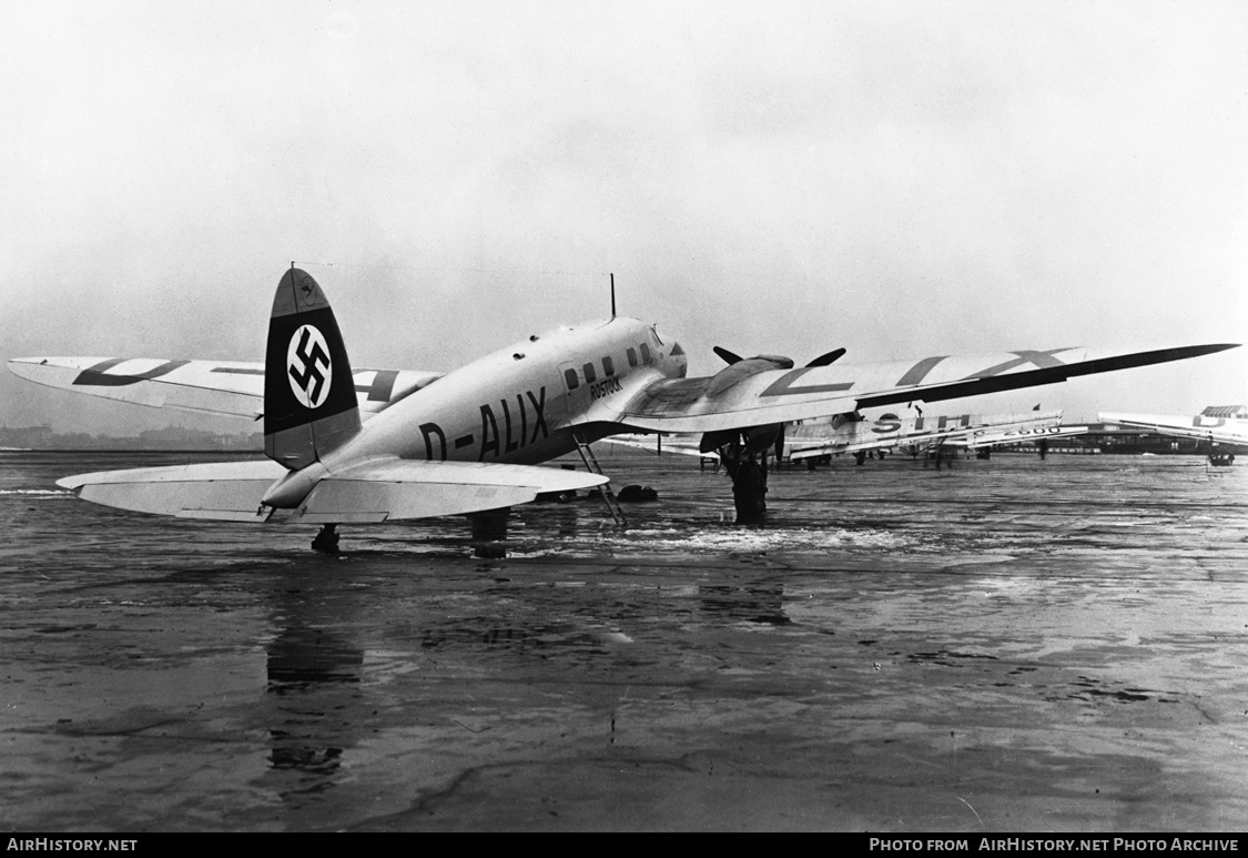 Aircraft Photo of D-ALIX | Heinkel He 111 V3 | Deutsche Luft Hansa | AirHistory.net #693177