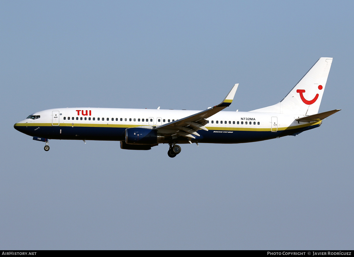 Aircraft Photo of N732MA | Boeing 737-81Q | TUI | AirHistory.net #693183