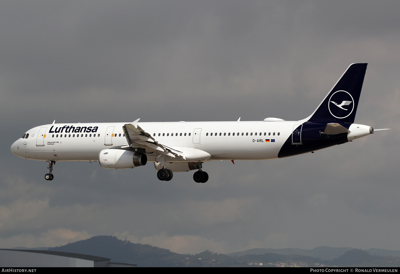 Aircraft Photo of D-AIRL | Airbus A321-131 | Lufthansa | AirHistory.net #693202