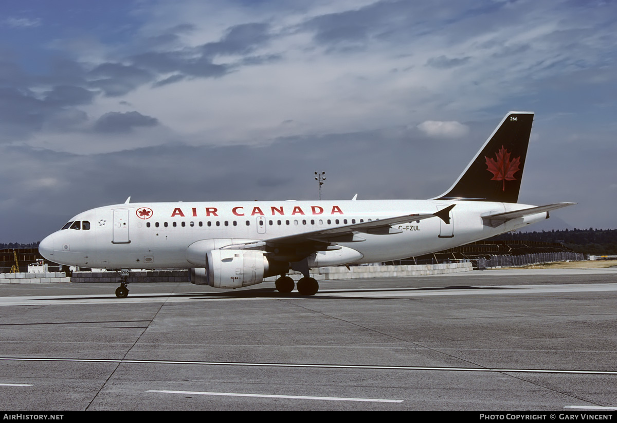 Aircraft Photo of C-FZUL | Airbus A319-114 | Air Canada | AirHistory.net #693204