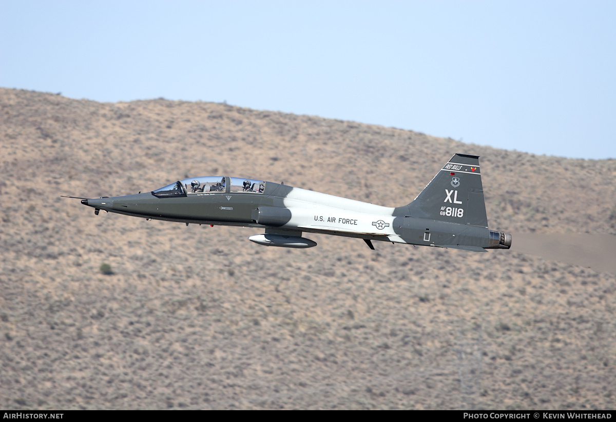 Aircraft Photo of 68-8118 / AF68-8118 | Northrop T-38C Talon | USA - Air Force | AirHistory.net #693205