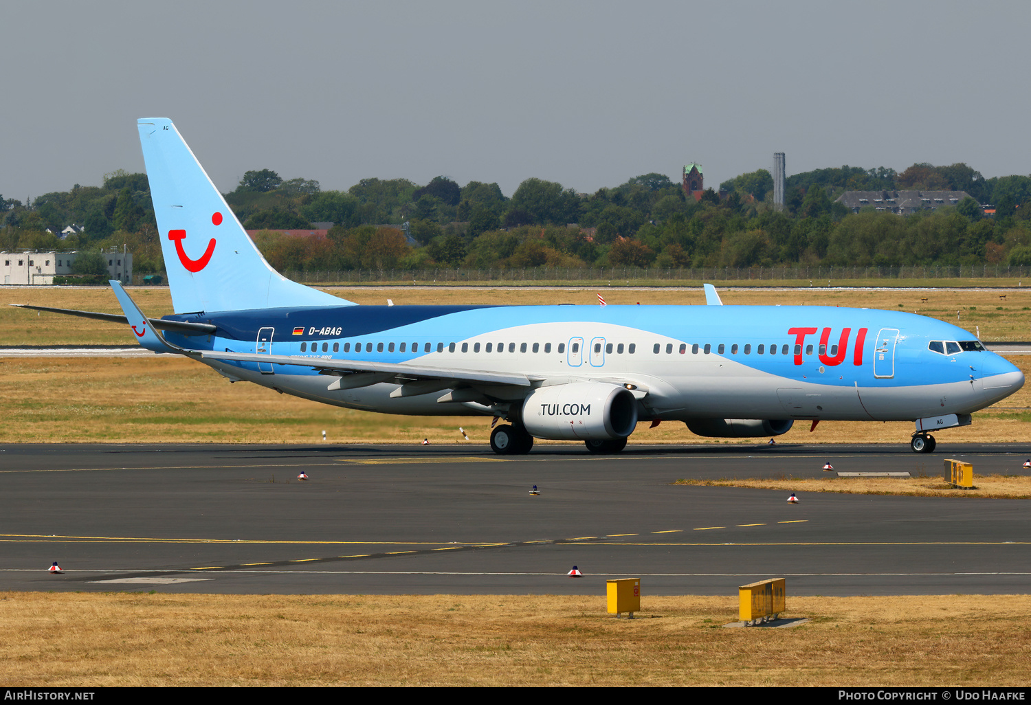 Aircraft Photo of D-ABAG | Boeing 737-86J | TUI | AirHistory.net #693270