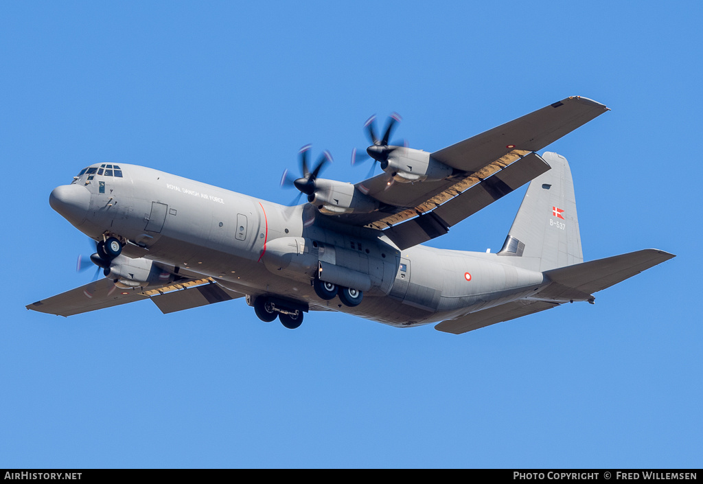 Aircraft Photo of B-537 | Lockheed Martin C-130J-30 Hercules | Denmark - Air Force | AirHistory.net #693278