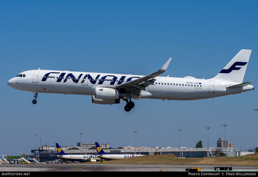 Aircraft Photo of OH-LZK | Airbus A321-231 | Finnair | AirHistory.net #693279