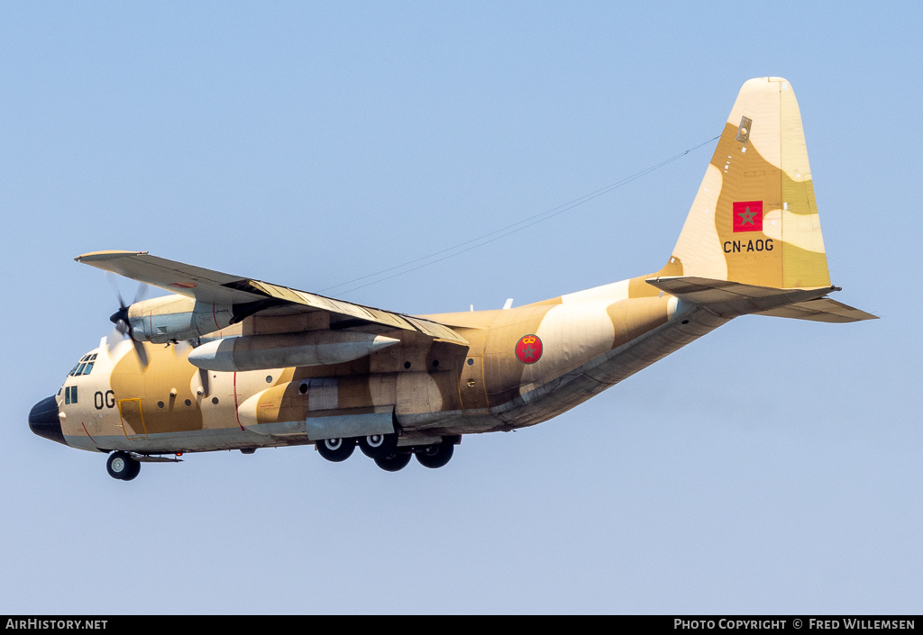 Aircraft Photo of CN-AOG | Lockheed C-130H Hercules | Morocco - Air Force | AirHistory.net #693280