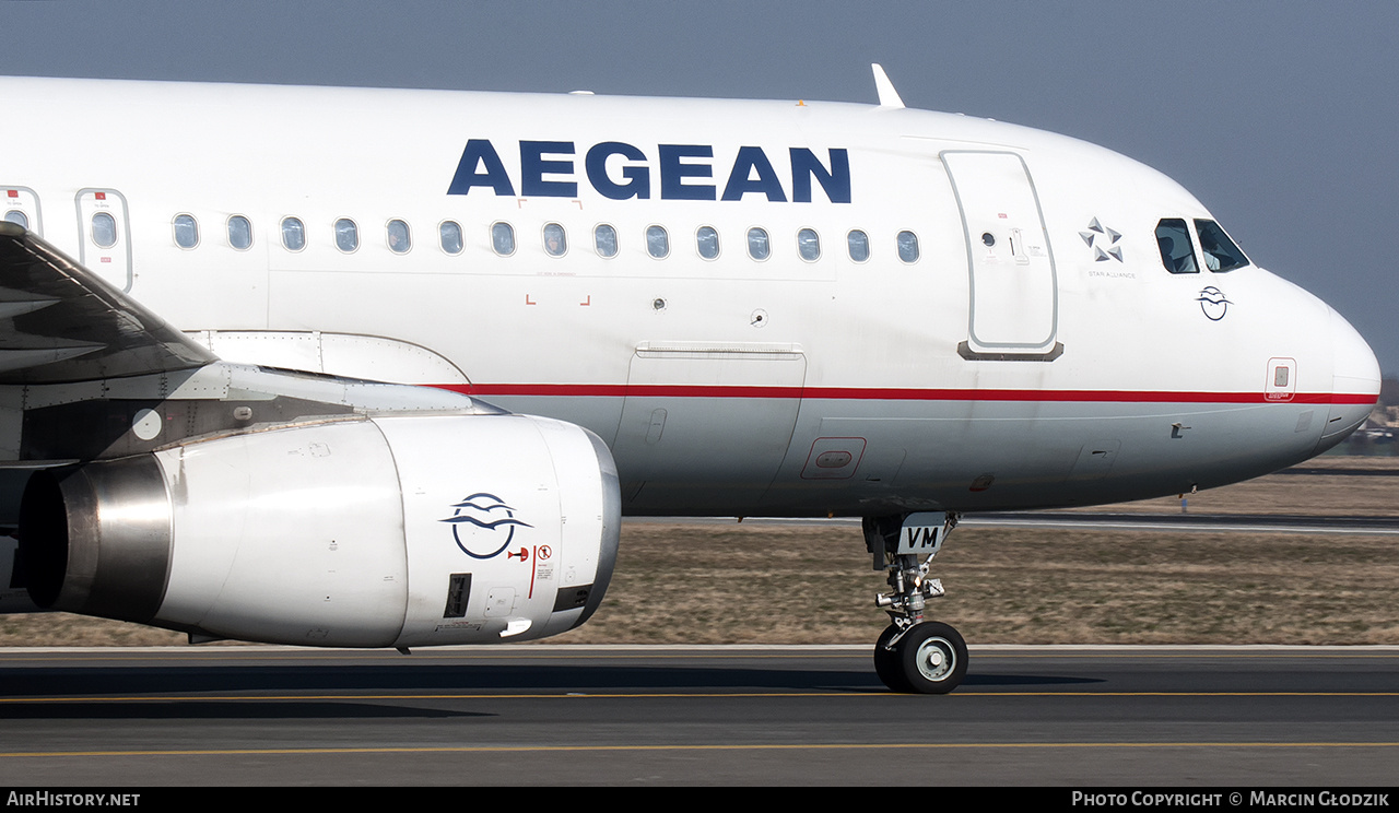 Aircraft Photo of SX-DVM | Airbus A320-232 | Aegean Airlines | AirHistory.net #693320