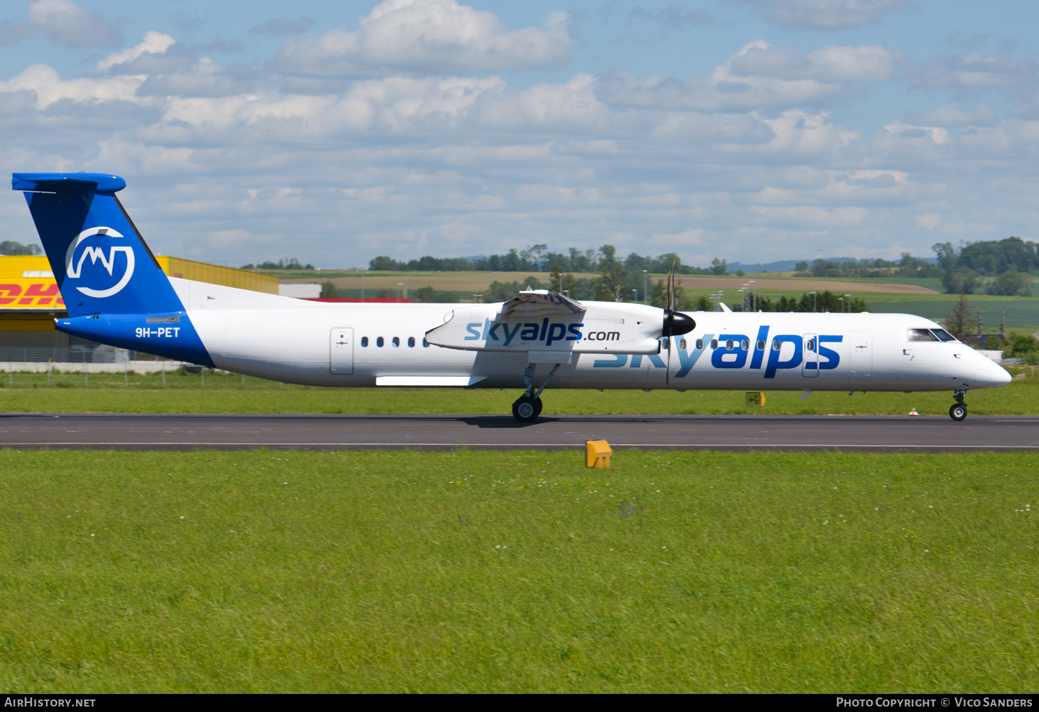 Aircraft Photo of 9H-PET | Bombardier DHC-8-402 Dash 8 | SkyAlps | AirHistory.net #693321