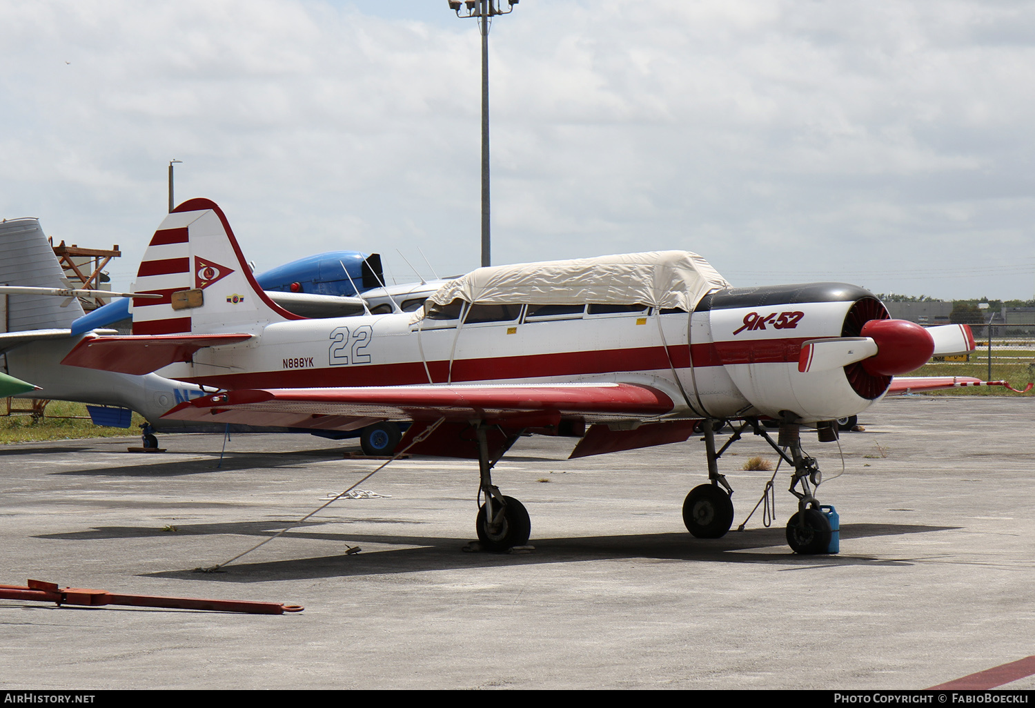 Aircraft Photo of N888YK | Yakovlev Yak-52 | AirHistory.net #693332