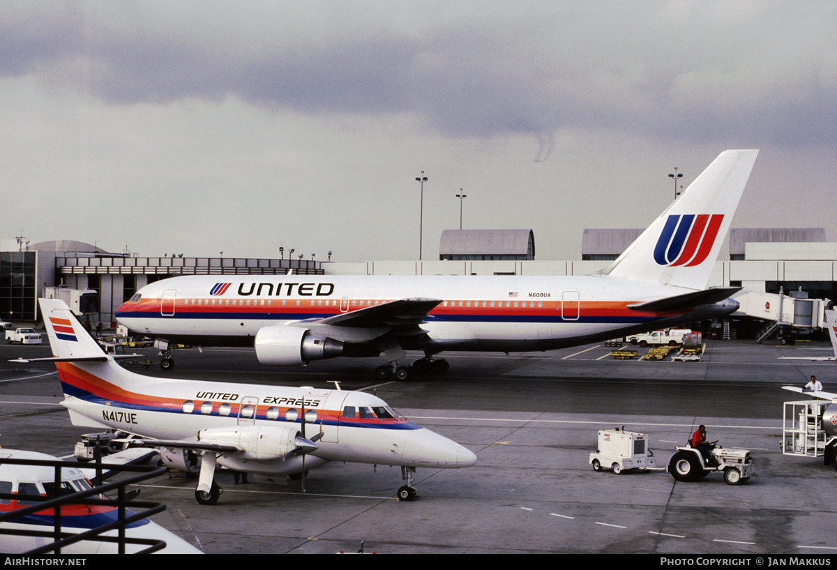 Aircraft Photo of N608UA | Boeing 767-222(ET) | United Airlines | AirHistory.net #693342