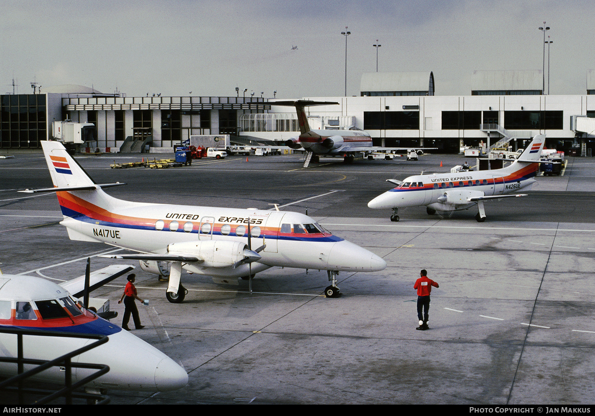 Aircraft Photo of N417UE | British Aerospace BAe-3101 Jetstream 31 Formula 1 | United Express | AirHistory.net #693354