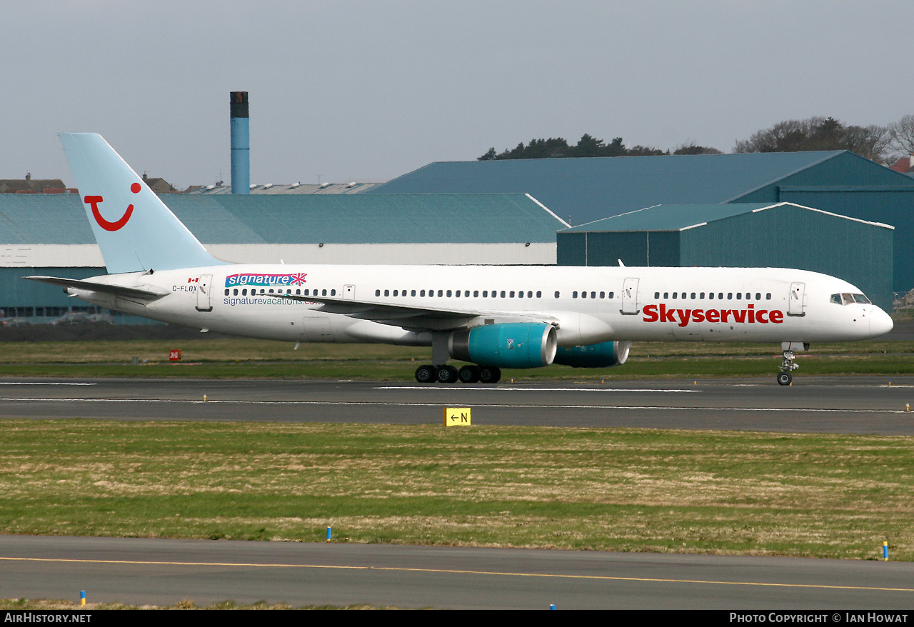 Aircraft Photo of C-FLOX | Boeing 757-2Y0 | Skyservice Airlines | AirHistory.net #693366