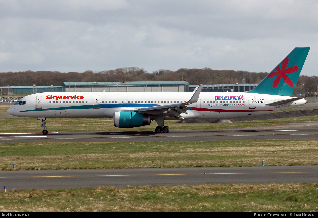 Aircraft Photo of C-FOBH | Boeing 757-236 | Skyservice Airlines | AirHistory.net #693368