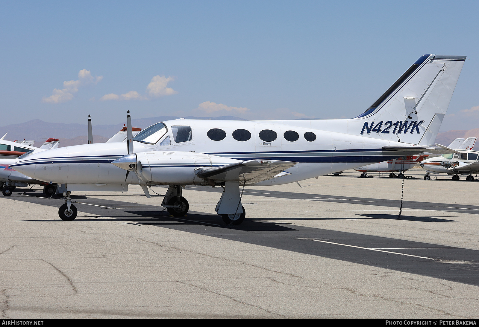 Aircraft Photo of N421WK | Cessna 421C Golden Eagle II | AirHistory.net #693379