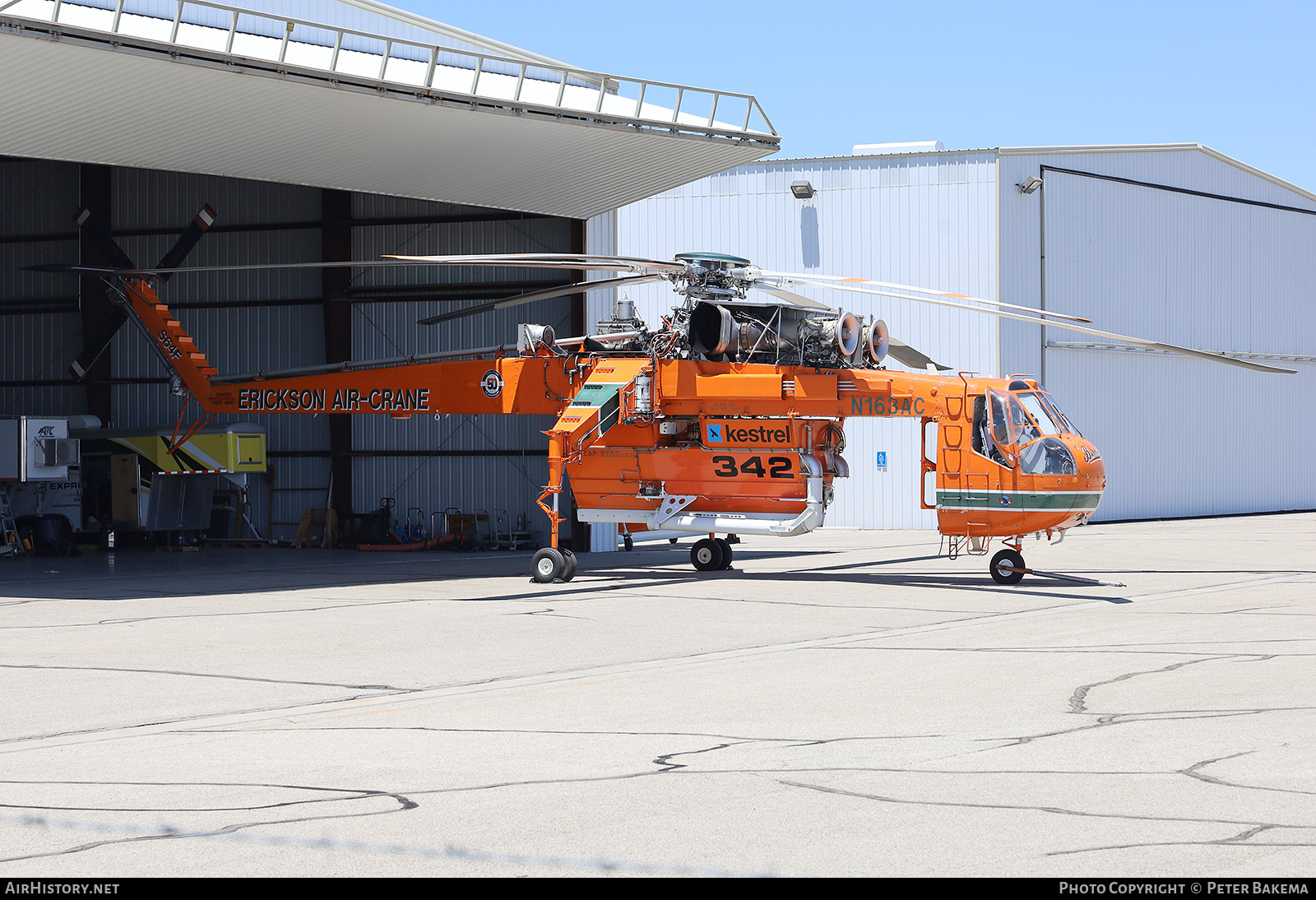 Aircraft Photo of N163AC | Sikorsky S-64F Skycrane | Erickson Air-Crane | AirHistory.net #693396
