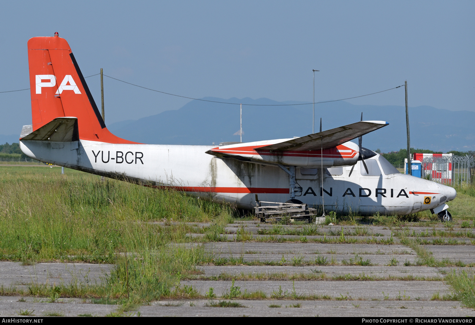 Aircraft Photo of YU-BCR | Aero Commander 500U Shrike Commander | Pan Adria Airways | AirHistory.net #693416