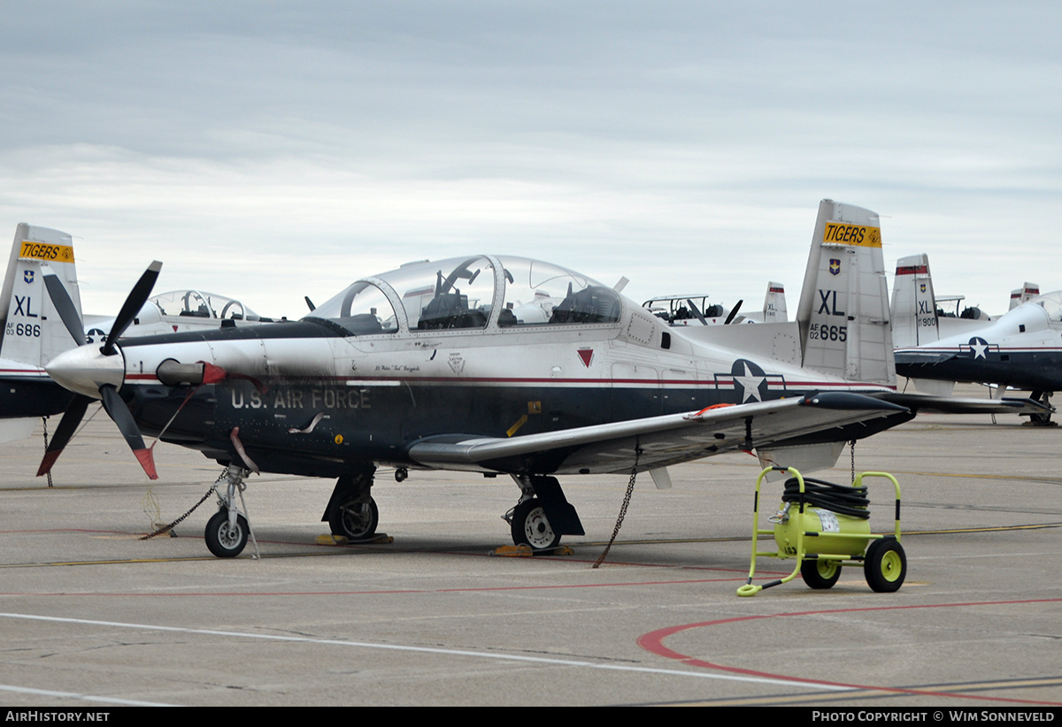 Aircraft Photo of 02-3665 / AF02-665 | Raytheon T-6A Texan II | USA - Air Force | AirHistory.net #693430