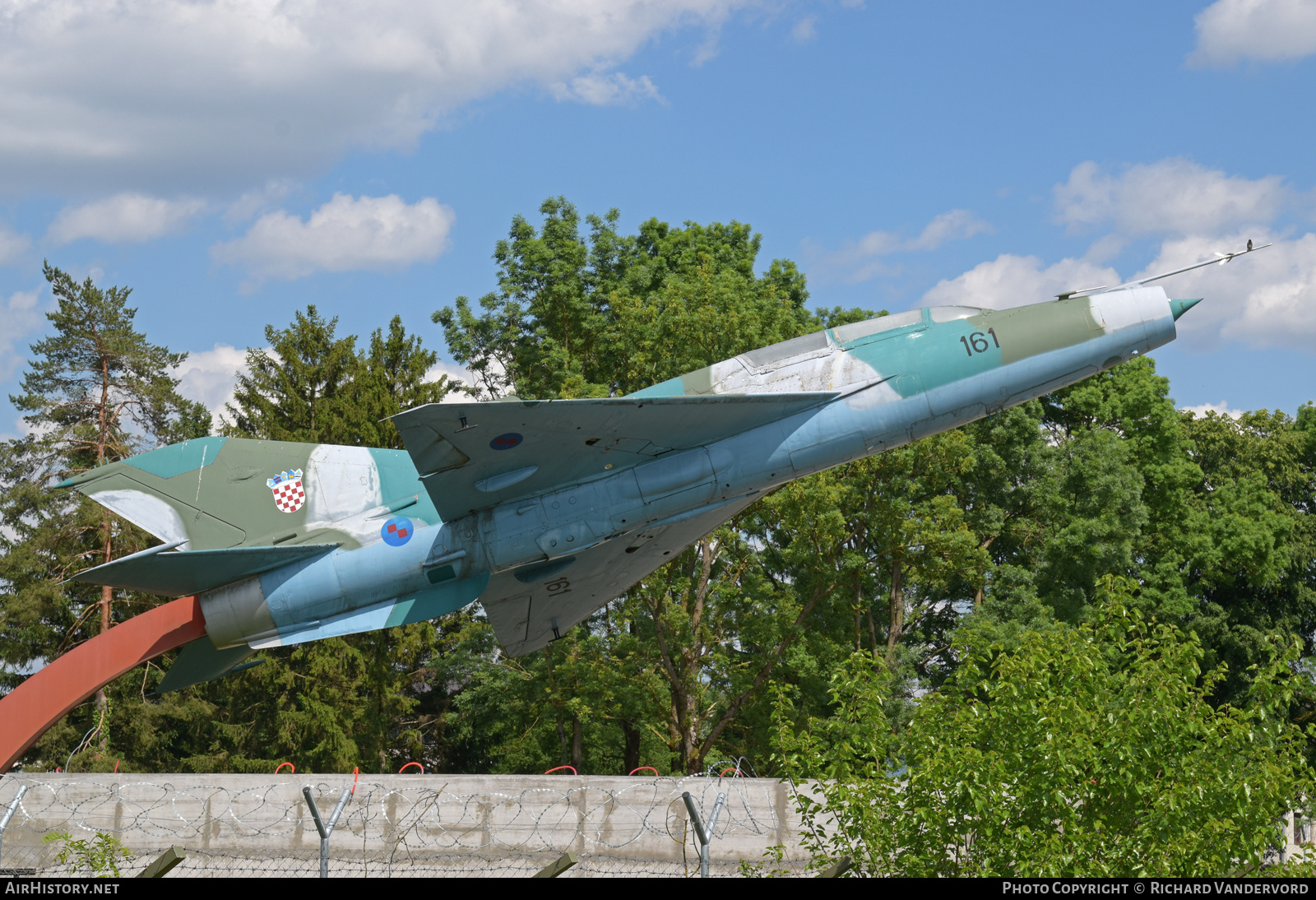 Aircraft Photo of 161 | Mikoyan-Gurevich MiG-21UM | Croatia - Air Force | AirHistory.net #693432