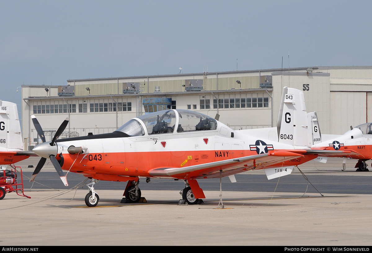 Aircraft Photo of 166043 | Hawker Beechcraft T-6B Texan II | USA - Navy | AirHistory.net #693453