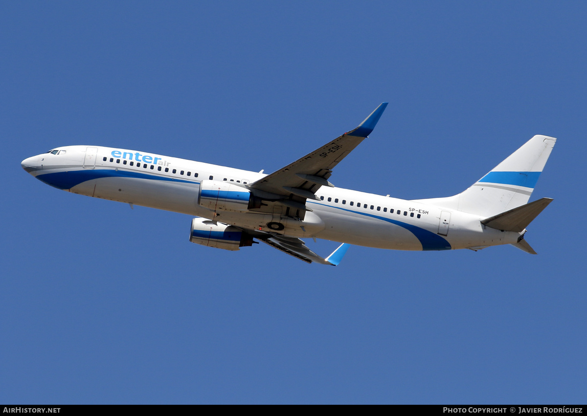 Aircraft Photo of SP-ESH | Boeing 737-81M | Enter Air | AirHistory.net #693468