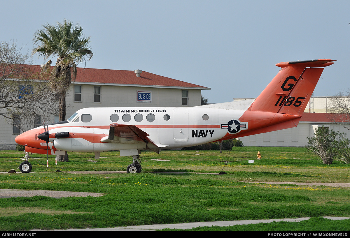 Aircraft Photo of 161185 / 1185 | Beech UC-12B Super King Air (A200C) | USA - Navy | AirHistory.net #693471