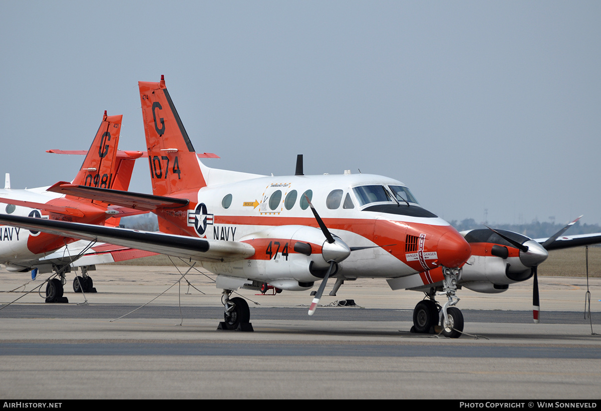 Aircraft Photo of 161074 | Beech T-44C Pegasus | USA - Navy | AirHistory.net #693478