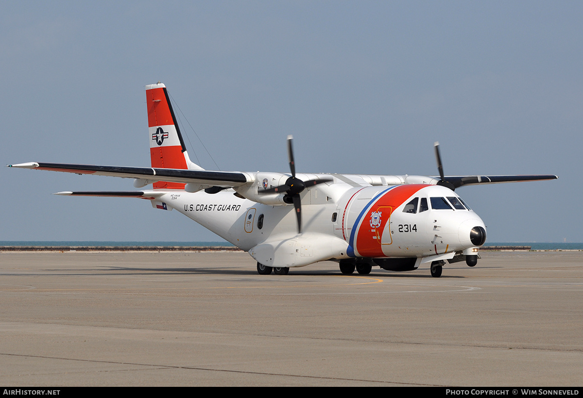 Aircraft Photo of 2314 | CASA/IPTN HC-144A Ocean Sentry | USA - Coast Guard | AirHistory.net #693495