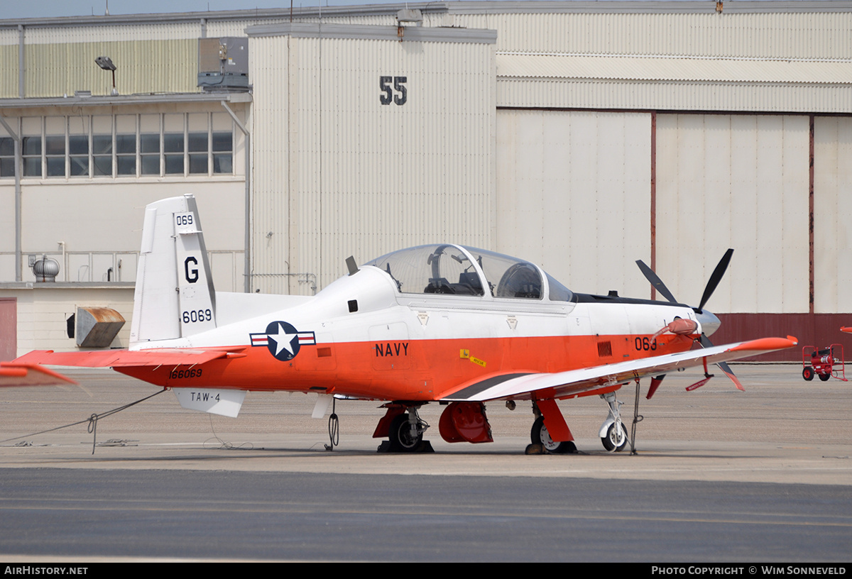 Aircraft Photo of 166069 / 6069 | Hawker Beechcraft T-6B Texan II | USA - Navy | AirHistory.net #693502