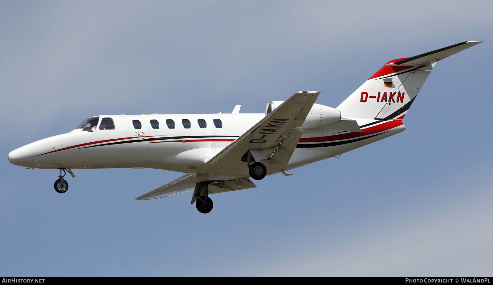 Aircraft Photo of D-IAKN | Cessna 525A CitationJet CJ2+ | AirHistory.net #693508