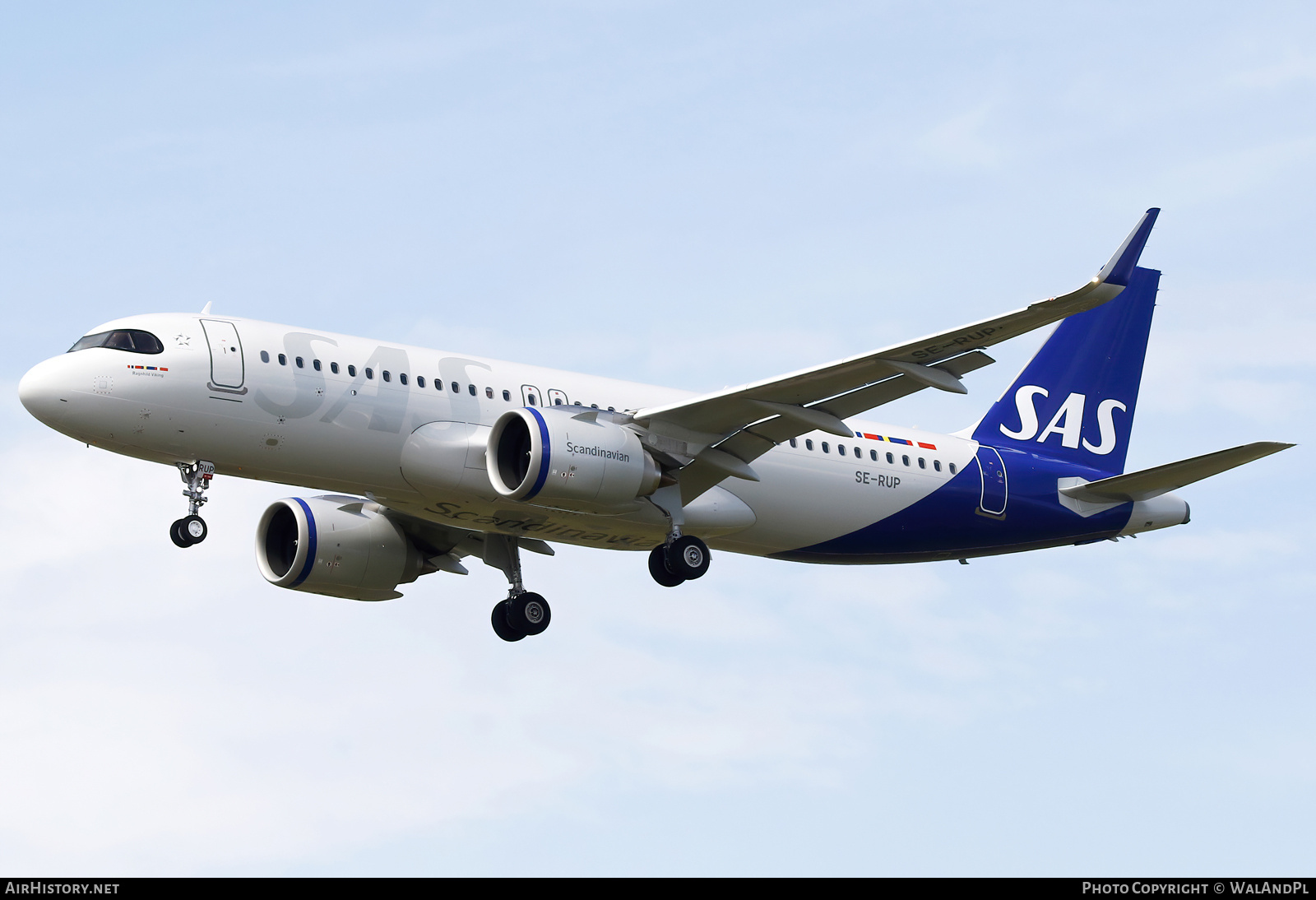 Aircraft Photo of SE-RUP | Airbus A320-251N | Scandinavian Airlines - SAS | AirHistory.net #693517