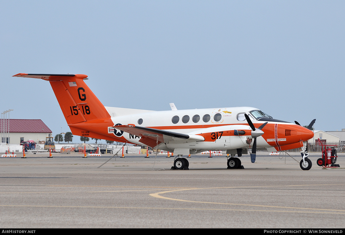 Aircraft Photo of 161518 | Beech TC-12B Super King Air (A200C) | USA - Marines | AirHistory.net #693528