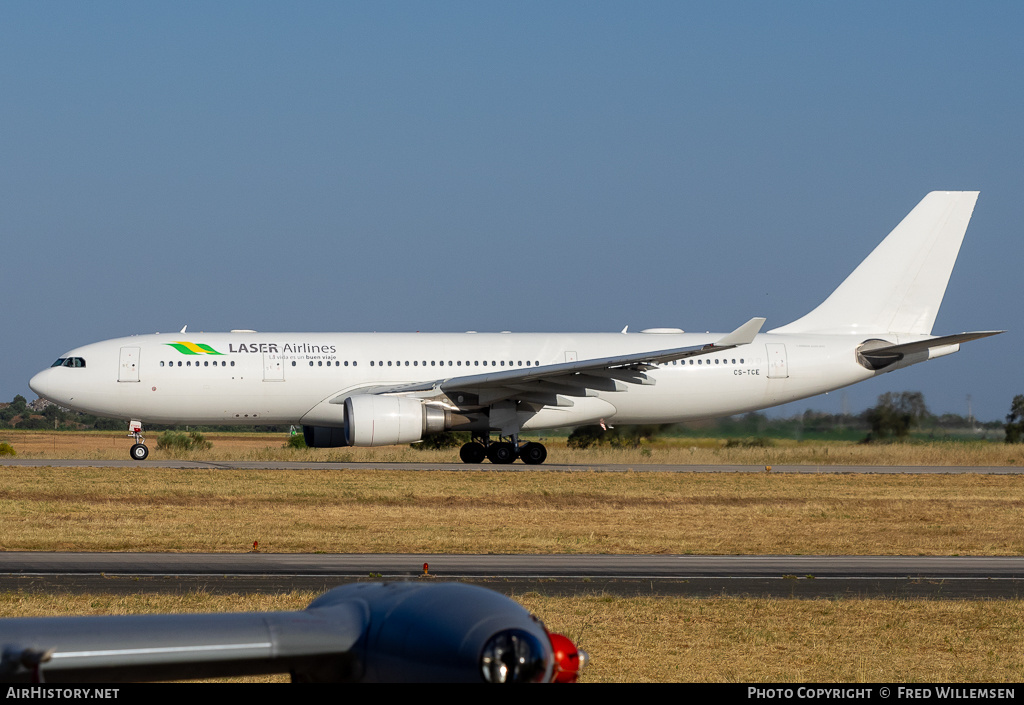 Aircraft Photo of CS-TCE | Airbus A330-203 | LASER Airlines - Líneas Aéreas de Servicio Ejecutivo Regional | AirHistory.net #693537