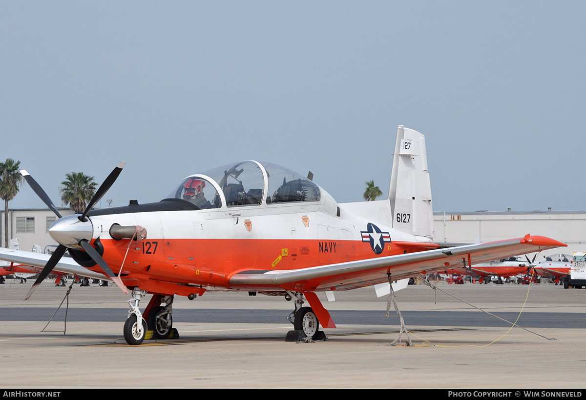 Aircraft Photo of 166127 | Hawker Beechcraft T-6B Texan II | USA - Navy | AirHistory.net #693539