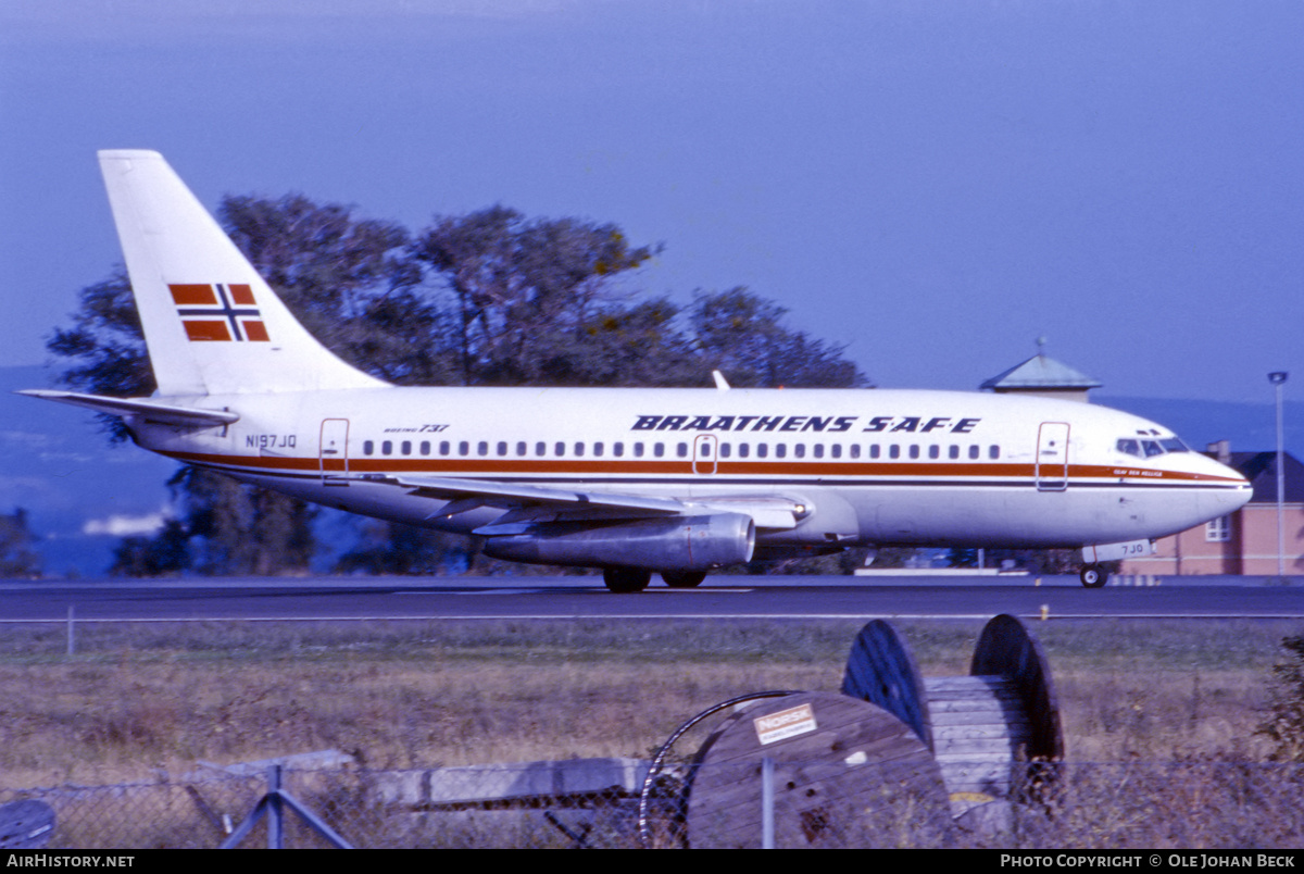 Aircraft Photo of N197JQ | Boeing 737-217 | Braathens SAFE | AirHistory.net #693550