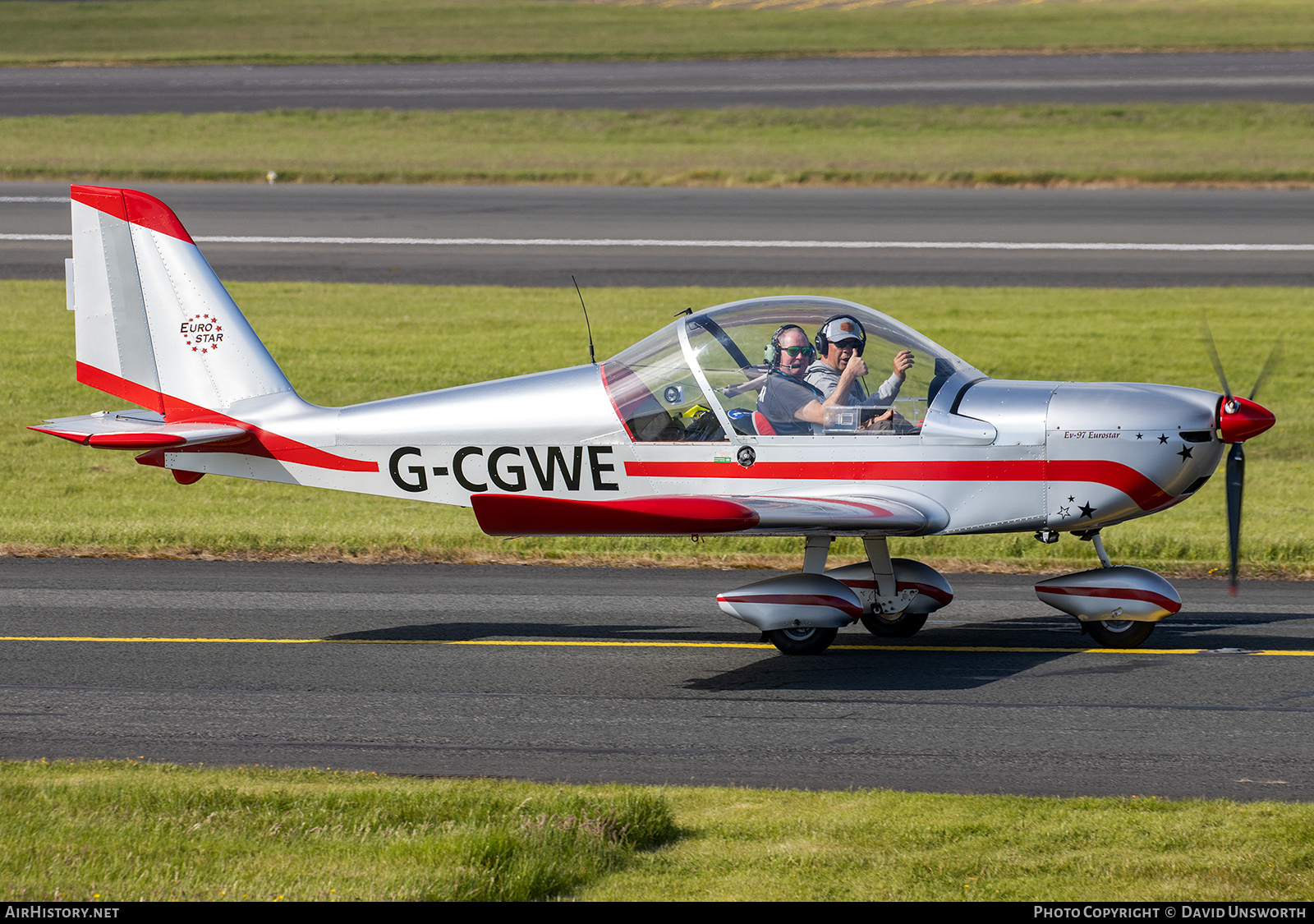 Aircraft Photo of G-CGWE | Evektor-Aerotechnik EV-97A Eurostar | AirHistory.net #693557