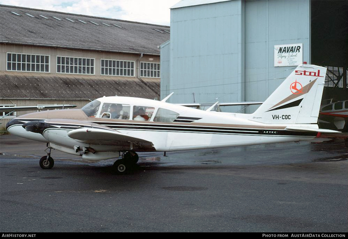 Aircraft Photo of VH-COC | Piper PA-23-250 Aztec C | STOL Commuters | AirHistory.net #693585