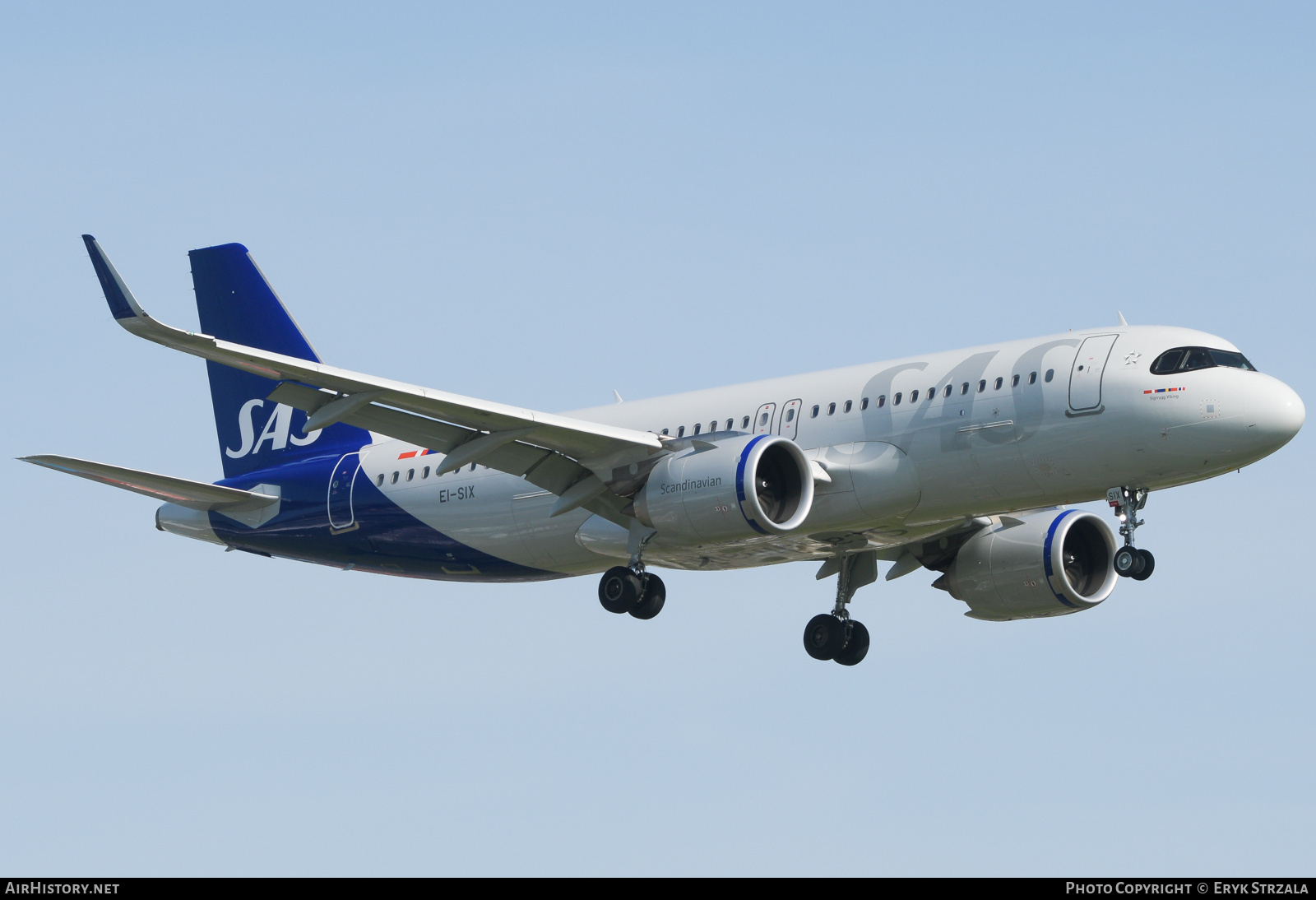 Aircraft Photo of EI-SIX | Airbus A320-251N | Scandinavian Airlines - SAS | AirHistory.net #693603